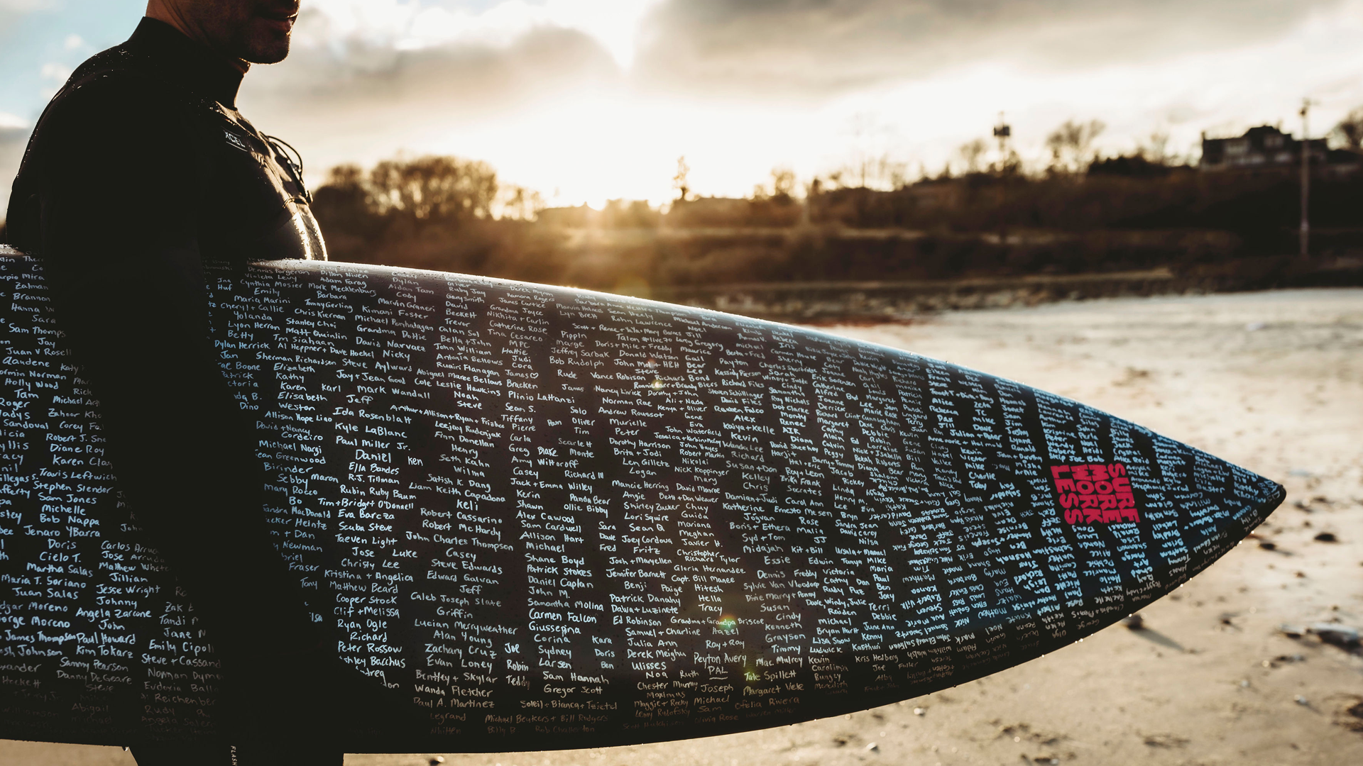 Surfer’s Tribute Gives Lost Loved Ones a ‘Last Wave’